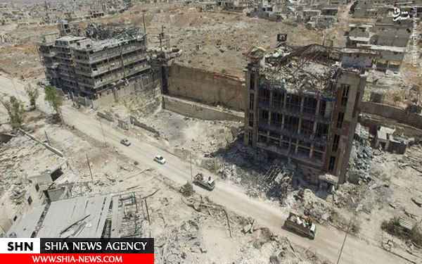 تصاویر جدید هوایی از شهر حلب سوریه