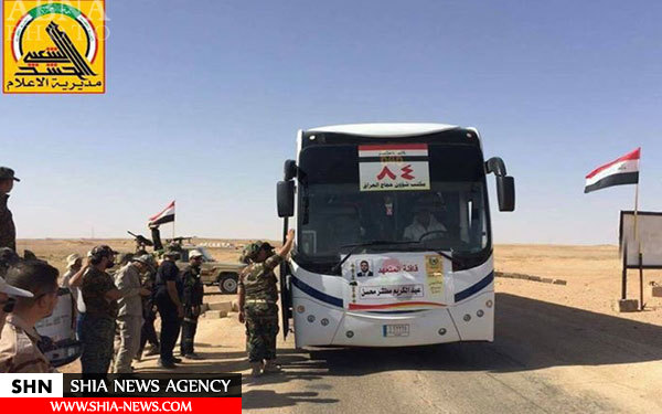 الحشد الشعبی مامور حفاظت از حجاج شیعه و سنی عراق + تصاویر