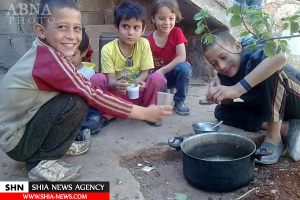 نان، آب و یک جفت کفش رؤیای کودکان فوعه و کفریا + تصاویر