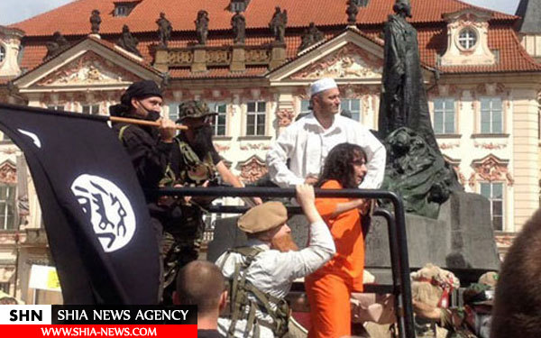 استفاده از نمایش داعش برای ترویج اسلام هراسی+ تصاویر