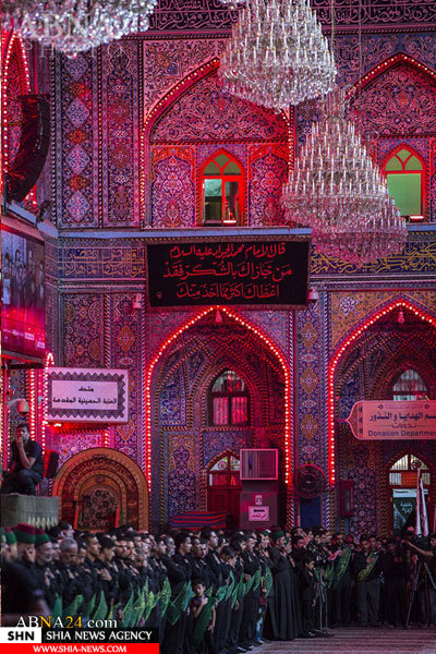 تصاویر عزاداری خادمان حرمین کربلا در سالروز شهادت امام جواد(ع) تصاویر عزاداری خادمان حرمین کربلا در سالروز شهادت امام جواد(ع)