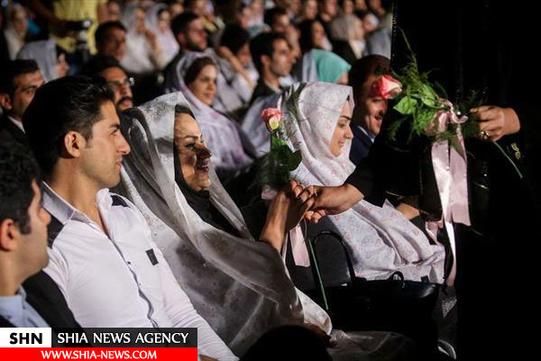 تصاویر جشن عقد پانصد زوج جوان تصاویر جشن عقد پانصد زوج جوان