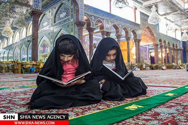 تصاویر جالب از حضور کودکان در حرم سیدالشهداء(ع)