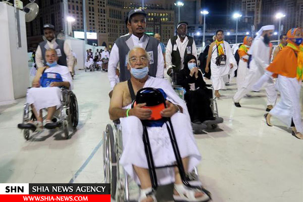 تصاویر آغاز مراسم حج تصاویر آغاز مراسم حج
