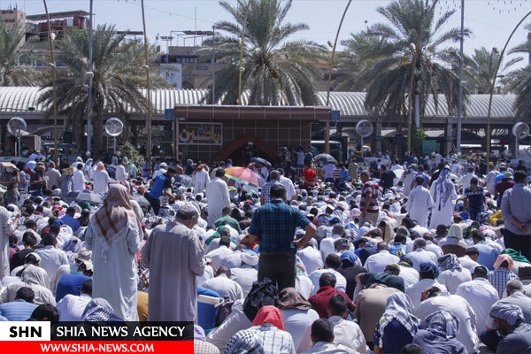 تصاویر حال و هوای کربلا در روز عرفه