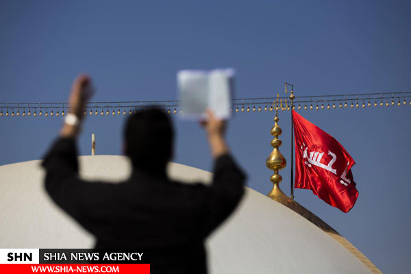 تصاویر حال و هوای کربلا در روز عرفه