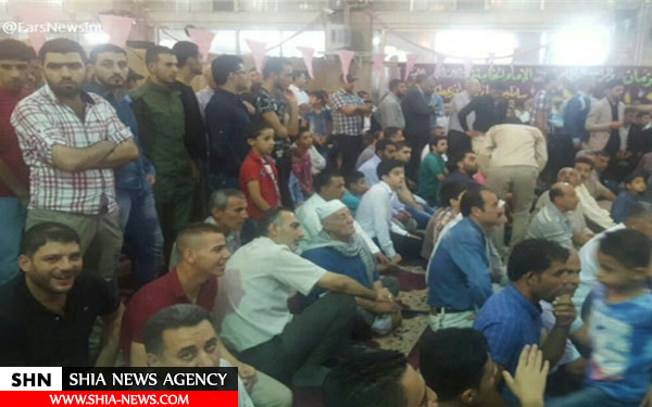 جشن عید غدیر در حرم حضرت زینب برگزار شد+ تصویر