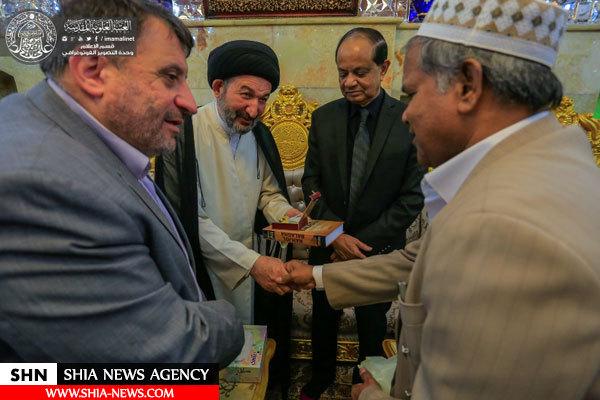 تشرف سفیر بنگلادش به حرم مطهر امام علی(ع)