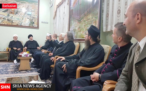 دیدار رهبران دینی کرواسی با نماینده آیت الله سیستانی