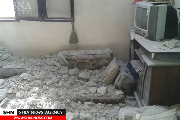 موشک‌باران دو شهرک‌ شیعه‌نشین نبل و الزهراء + تصاویر