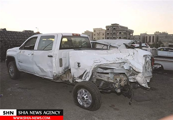 حمله داعشیِ کامیون‌سوار به خودروی نظامیان آمریکایی+ تصویر