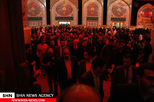 تصویر تشرف حیدرالعبادی به حرم مطهر امام حسین(ع) تصویر تشرف حیدرالعبادی به حرم مطهر امام حسین(ع)