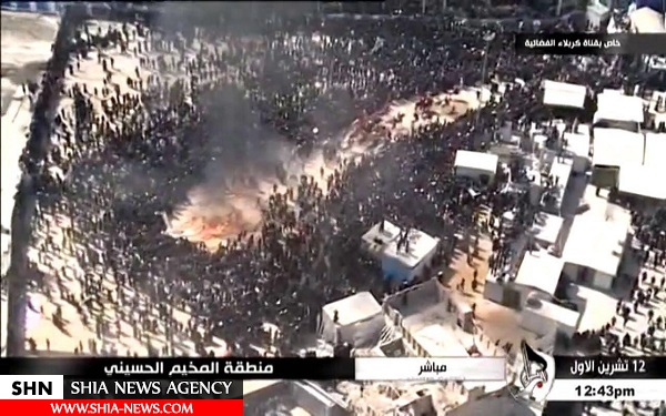 آتش زدن خیمه های حسینی در کربلای معلی/ گزارش تصویری