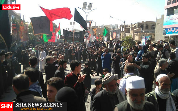 گزارش تصویری از برگزاری مراسم عزاداری حسینی در هرات - افغانستان گزارش تصویری از برگزاری مراسم عزاداری حسینی در هرات - افغانستان