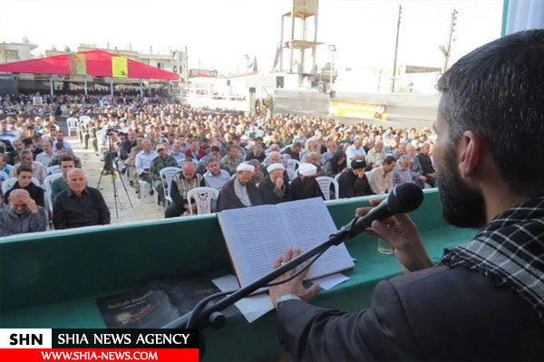 مراسم متفاوت عاشورا در شهرک‌های محاصره شده کفریا و الفوعه +تصاویر