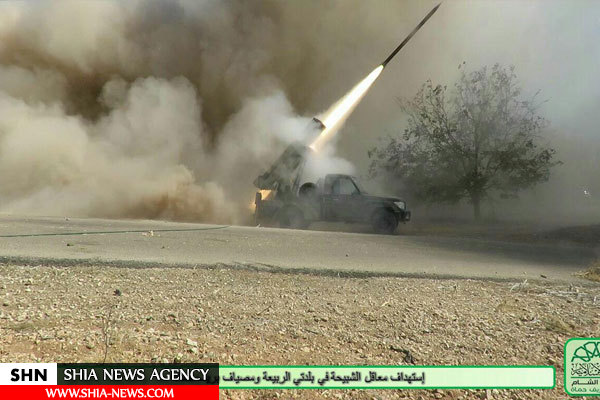 موشکباران شهرهای مسیحی و علوی نشین حماه+ تصویر