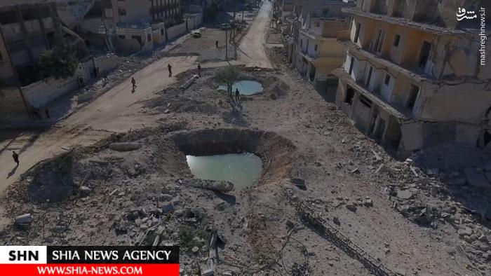 تصاویر پهپاد رویترز از ویرانی‌های حلب