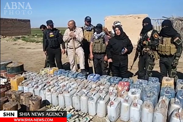 زنی که فرمانده نیروهای بسیج مردمی عراق در جنگ با داعش است + تصاویر