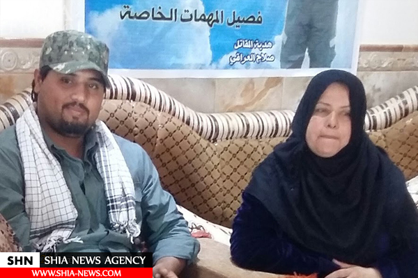 زنی که فرمانده نیروهای بسیج مردمی عراق در جنگ با داعش است + تصاویر