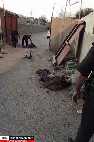 اجساد تکه تکه شده عناصر داعش در خیابان‎های کرکوک+تصاویر(+16)