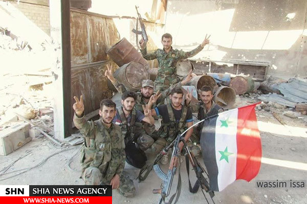 تکفیری‌ها در شرق دمشق تار و مار شدند+ تصاویر