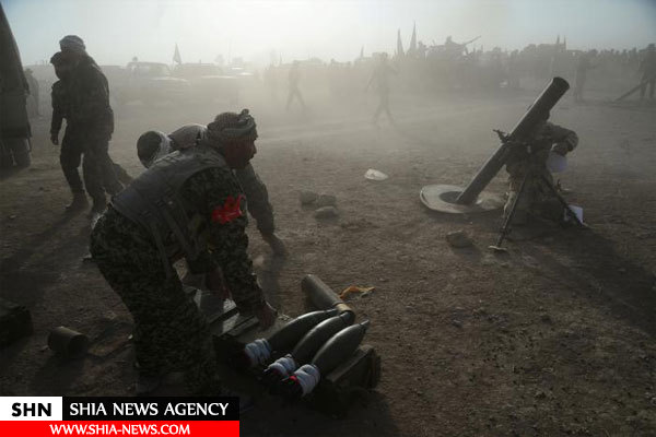 تصاویر رویترز از مشارکت حشدشعبی در عملیات موصل