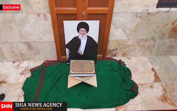تصویر / مضجع آیت الله العظمی قمی در حرم حضرت امیرالمومنین علیه السلام تصویر / مضجع آیت الله العظمی قمی در حرم حضرت امیرالمومنین علیه السلام