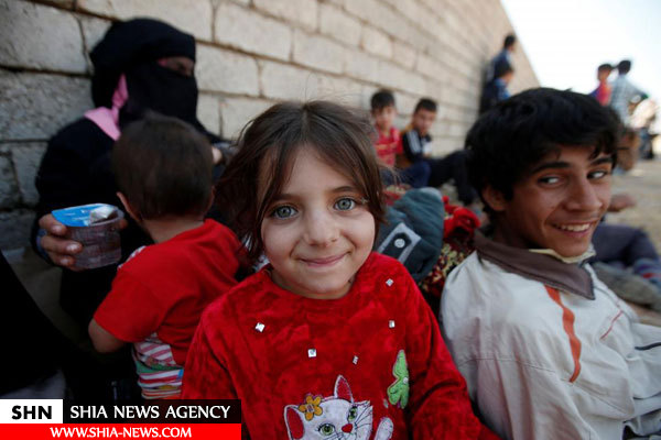 تصاویر فرار خطرناک از دست داعش