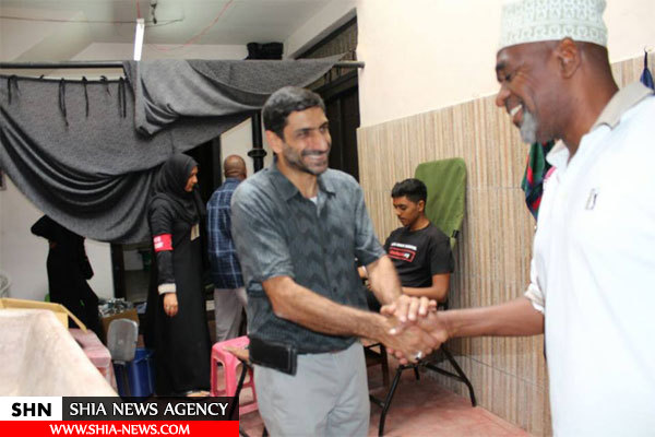 مسلمانان آفریقایی به نام امام حسین(ع) خون اهدا کردند + تصاویر