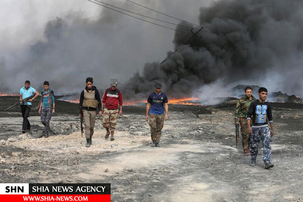 تصاویر رویترز از خطوط مقدم نبرد در موصل