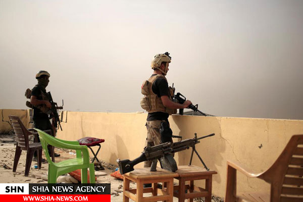 تصاویر رویترز از خطوط مقدم نبرد در موصل