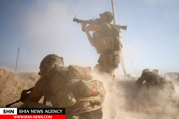 تصاویر رویترز از خطوط مقدم نبرد در موصل