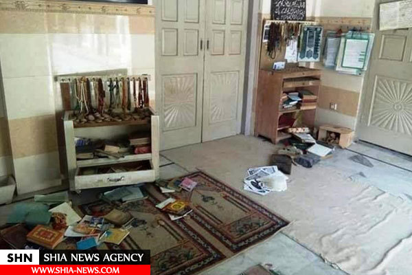 حمله کماندوهای پاکستانی به حسینیه شیعیان در شهر کراچی + تصاویر