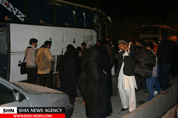 ورود اولین کاروان زائران اربعین حسینی از افغانستان+ تصاویر