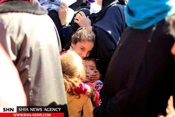 تصاویری عجیب از دیدار دوباره خانواده های عراق پس از دو سال