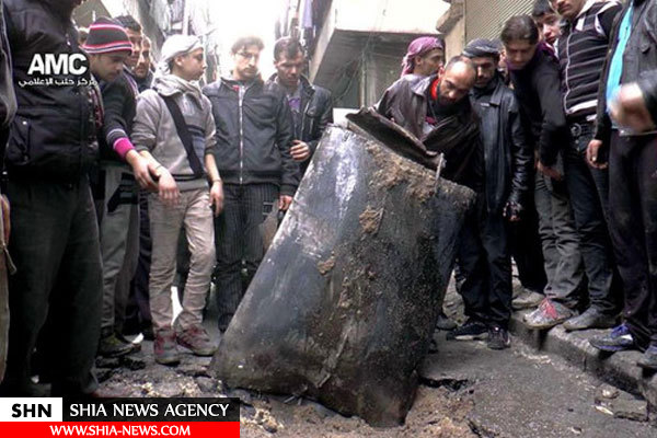 كپسول‌های گاز جهنمی داعش در حلب+ تصاویر