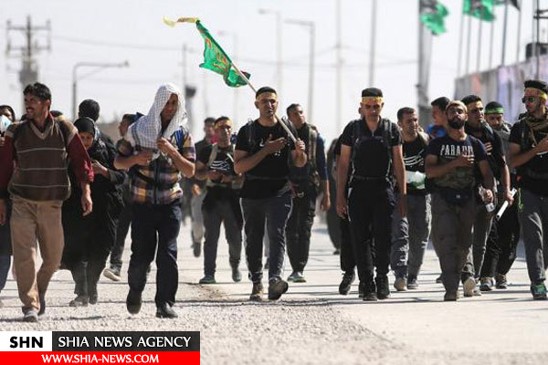 تصاویر زائران اربعین در مرز شلمچه