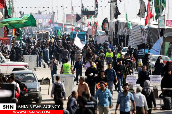 تصاویر زائران اربعین در مرز شلمچه
