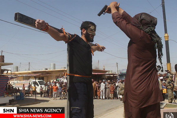 داعش 4 نفر را به صلیب کشید+تصاویر(+16)