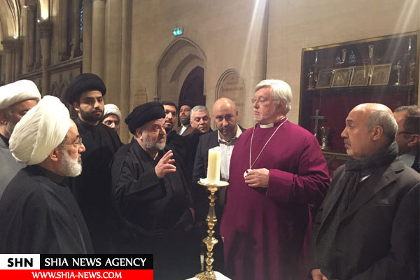 کلیسای انگلیکان فرانسه: هر روز برای آیت الله سیستانی دعا می کنیم: در دیدار حجت الاسلام والمسلمین شهرستانی مطرح شد