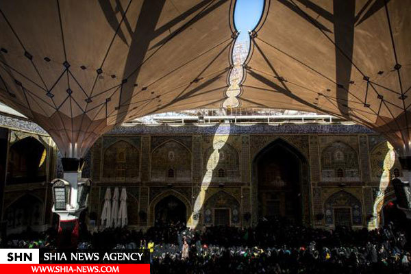 تصاویر حرم امیرالمؤمنین (ع) در آستانه اربعین