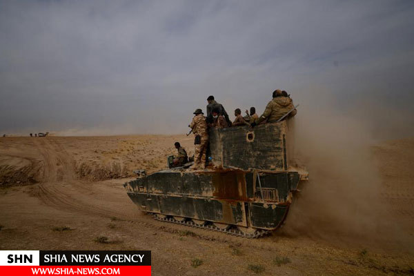 تصاویر رویترز از پیشروی رزمندگان شیعه به سوی موصل