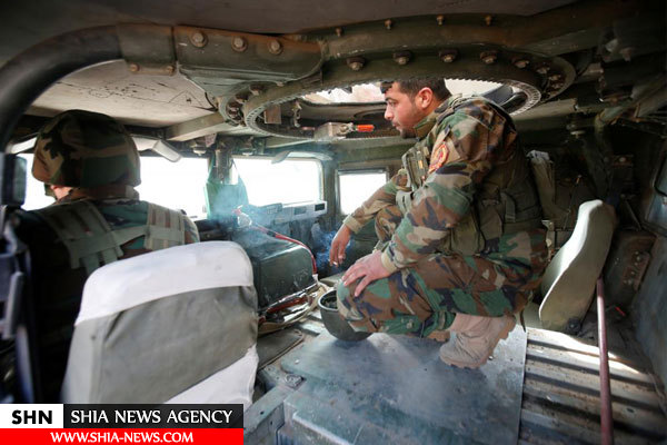 تصاویر رویترز از پیشروی رزمندگان شیعه به سوی موصل