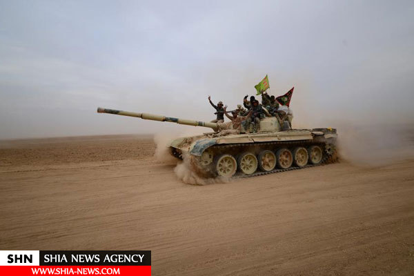 تصاویر رویترز از پیشروی رزمندگان شیعه به سوی موصل