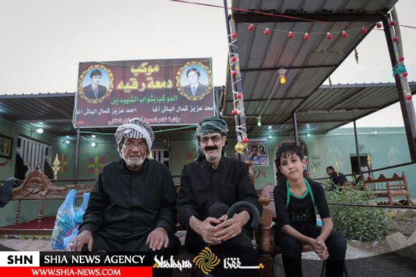 تصاویر لحظه به لحظه با قدم های زائران کربلا تصاویر لحظه به لحظه با قدم های زائران کربلا