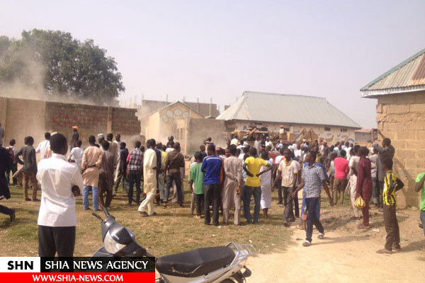 تخریب یک حسینیه دیگر شیعیان در نیجریه