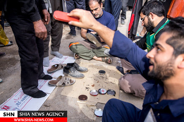 تصاويري از موكب امام رضا/عمود ۲۸۵