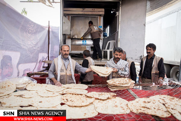 تصاويري از موكب امام رضا/عمود ۲۸۵