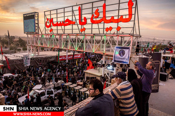 تصاويري از موكب امام رضا/عمود ۲۸۵