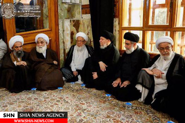 مراسم تشییع پیکر آیت الله طباطبایی قمی در نجف و کربلا برگزار شد+تصاویر مراسم تشییع پیکر آیت الله طباطبایی قمی در نجف و کربلا برگزار شد+تصاویر